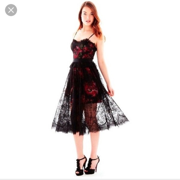 Pearl by Georgina Chapman Dresses & Skirts - Pearl Georgina Chapman of Marchesa lace cocktail Dress 10